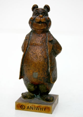 Bronzen Bommel naar een wasmodel. 8,5 cm. Uitgegeven door  Koninklijke Begeer Nederland. Te koop via uitgeverij Ton Paauw. www.olivierbbommel.nl 
